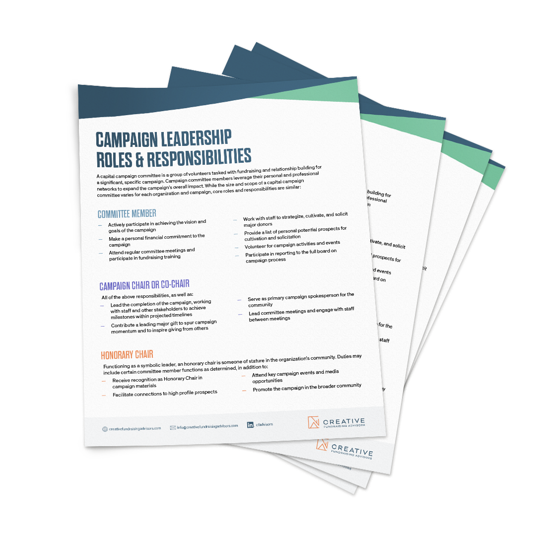 Campaign Leadership Roles Responsibilities campaign-leadership-roles-responsibilities